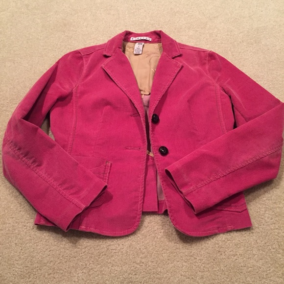 GAP Jackets & Blazers - GAP pink corduroy blazer